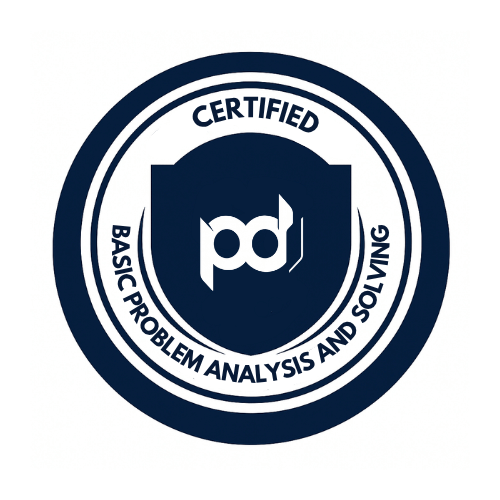Certificate in Basic Problem Analysis and Solving badge